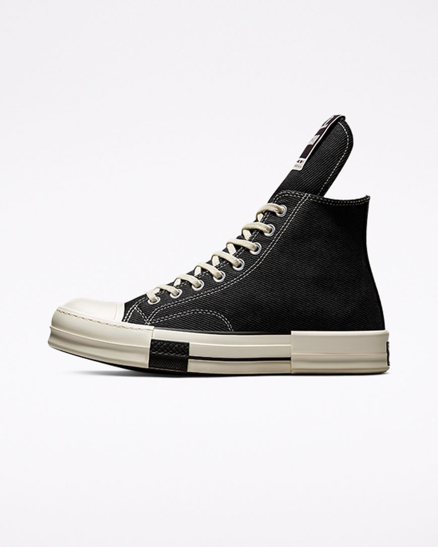 Women's Converse x DRKSHDW DRKSTAR Chuck 70 High Top Shoes Black | AU 8C5E4F